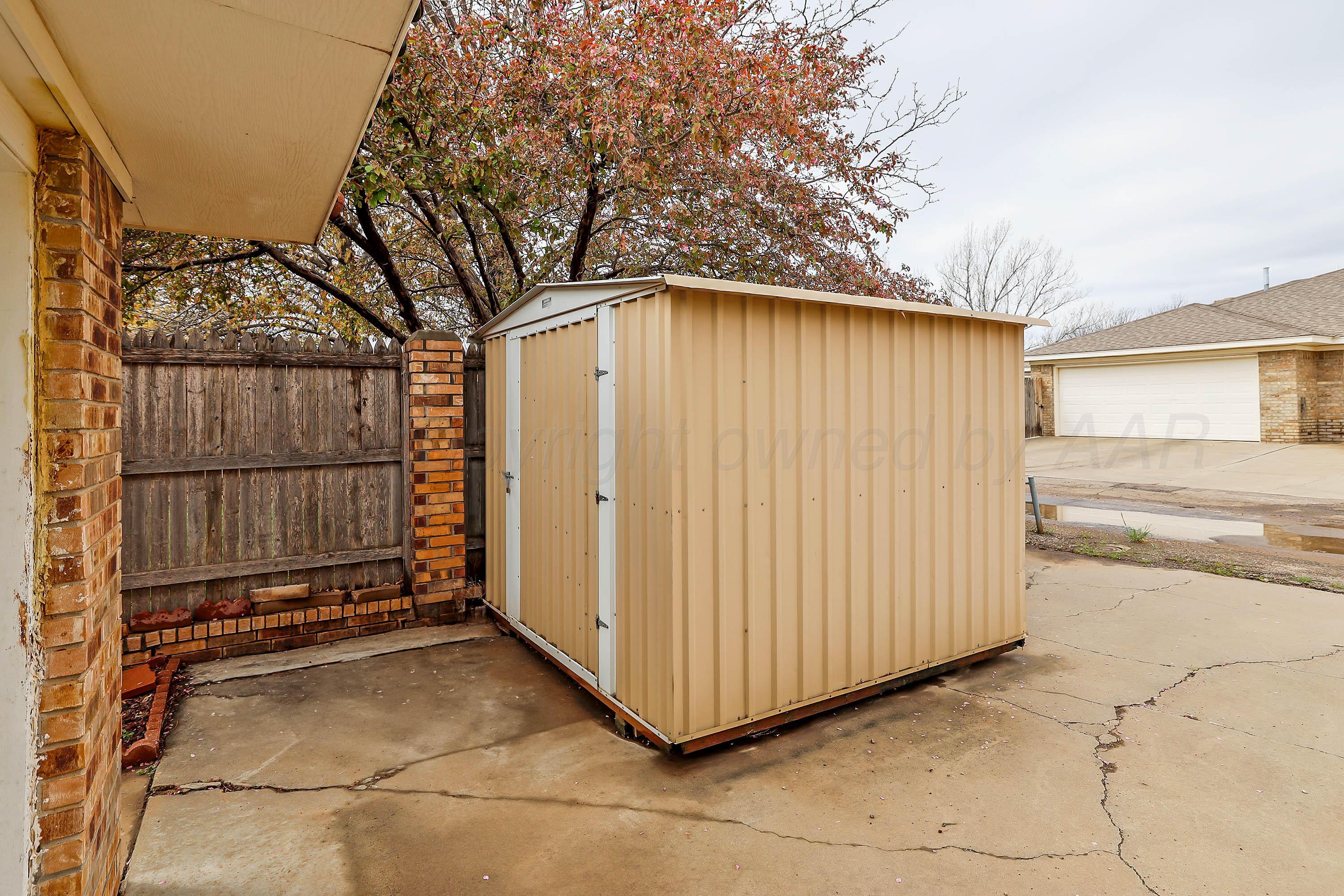 3508 Reeder Drive Amarillo, TX 79119 - Photo 34 of 34 33-Storage Building