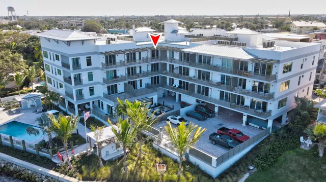 a view of a city with tall buildings