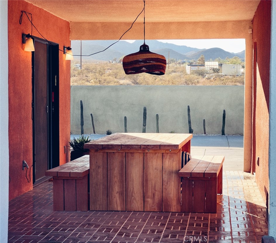1212 Acoma Trail Landers, CA 92285 - Photo 16 of 23 a kitchen view of a wooden cabinets