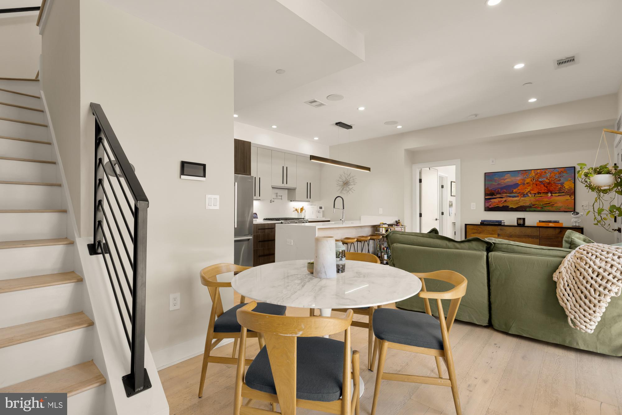 3933 14th Street Northwest, Unit 8 Washington, DC 20011 - Photo 8 of 28 a view of a dining room with furniture