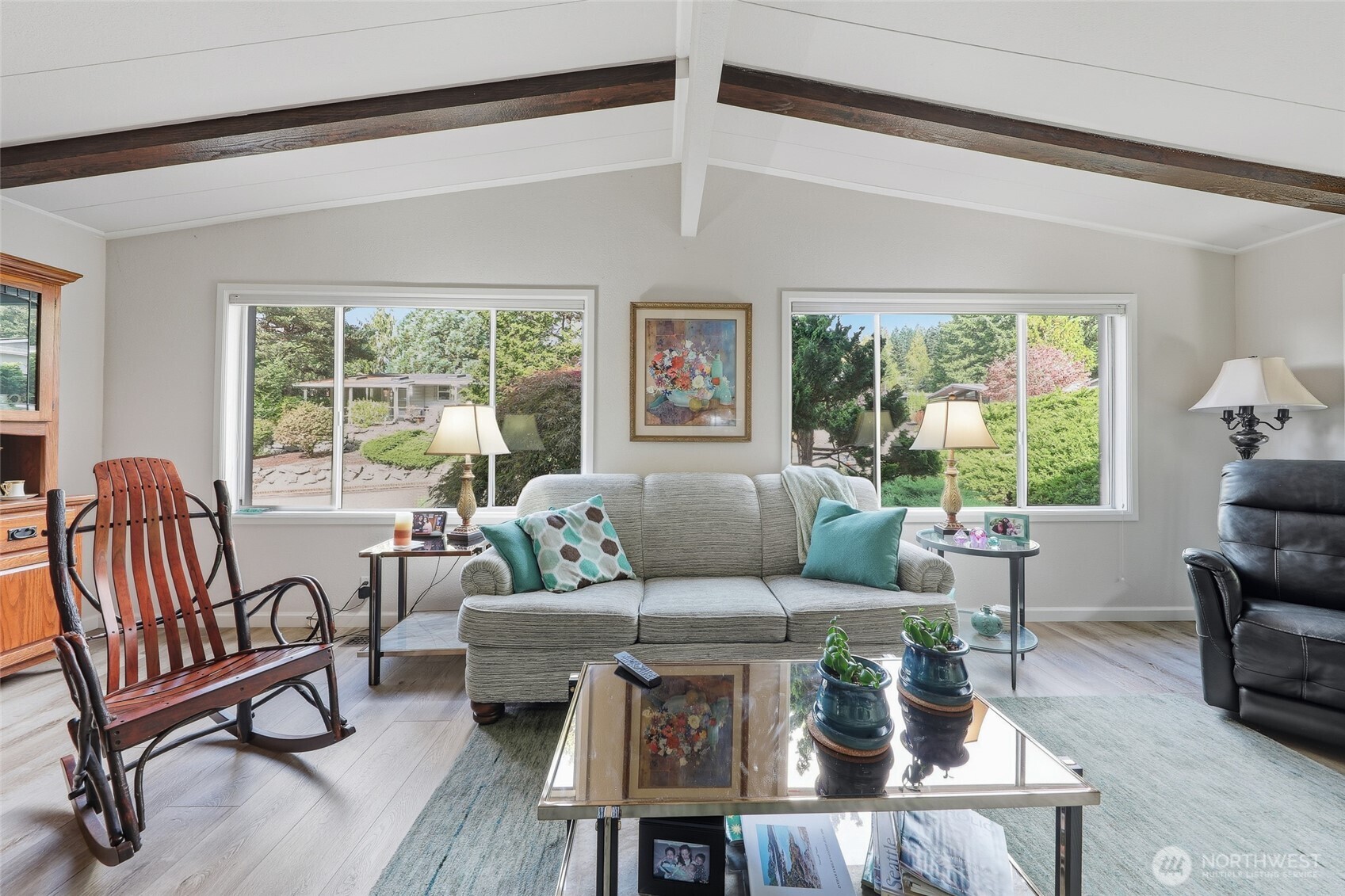 722 Wandering Creek Drive Bothell, WA 98021 - Photo 9 of 23 a living room with furniture and a large window