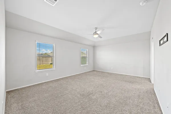 a view of empty room