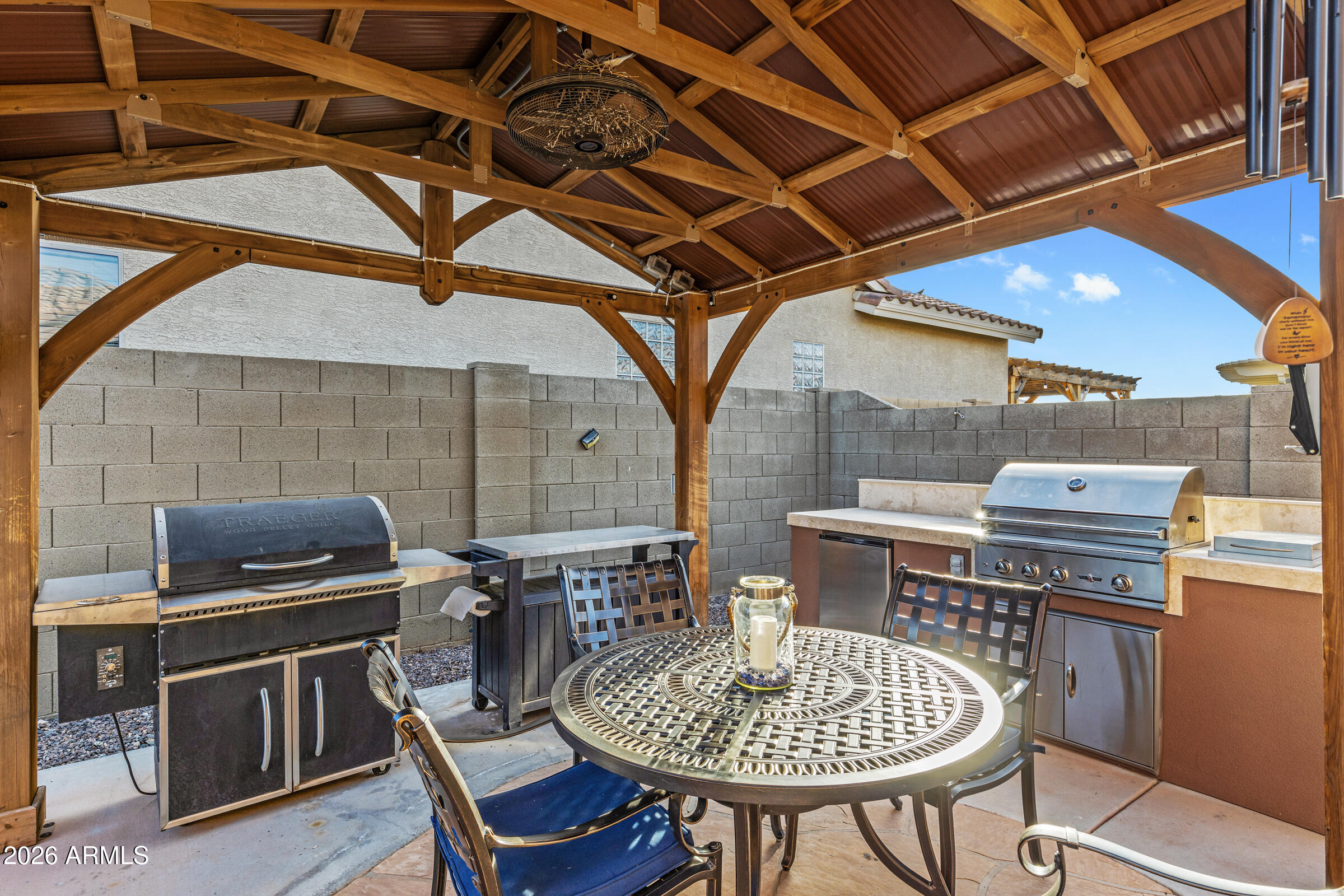 2205 West Clearview Trail Phoenix, AZ 85086 - Photo 36 of 53 Outdoor Kitchen/Pergola