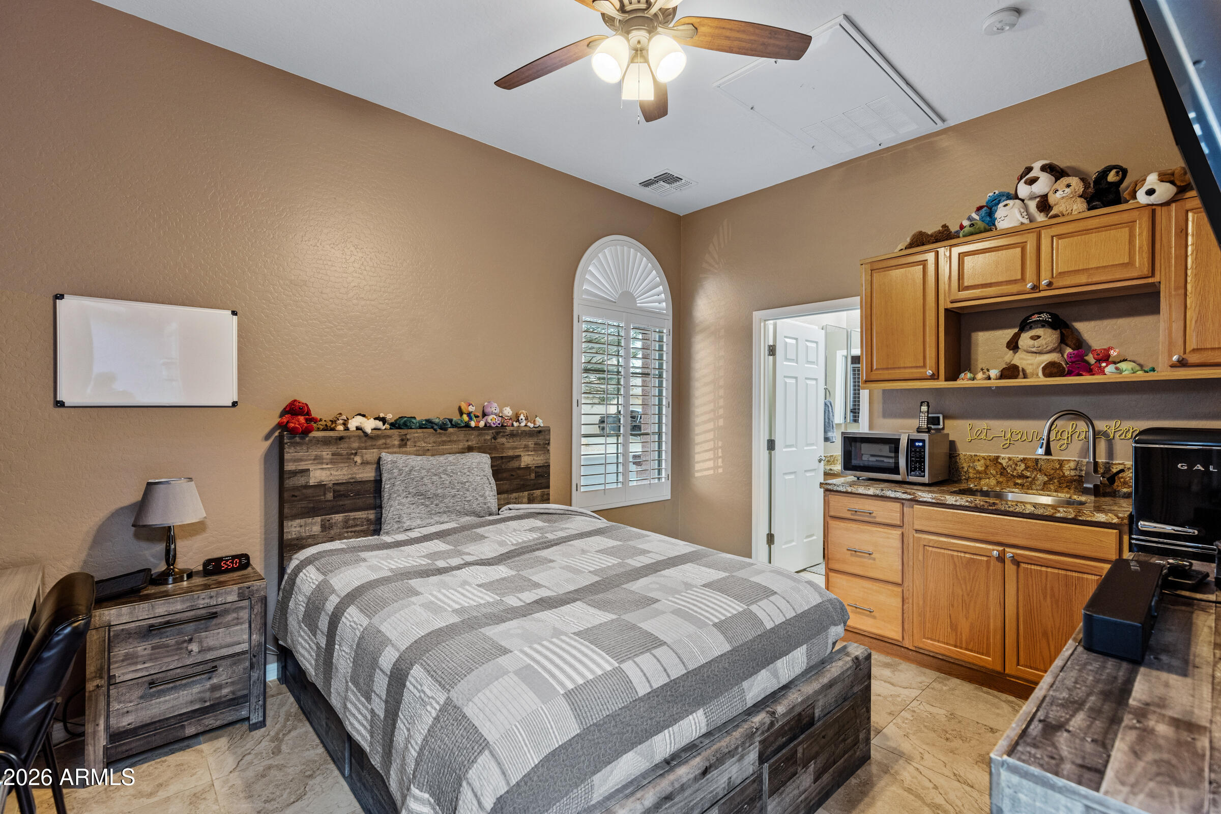 2205 West Clearview Trail Phoenix, AZ 85086 - Photo 39 of 53 Casita Bedroom/Kitchenette