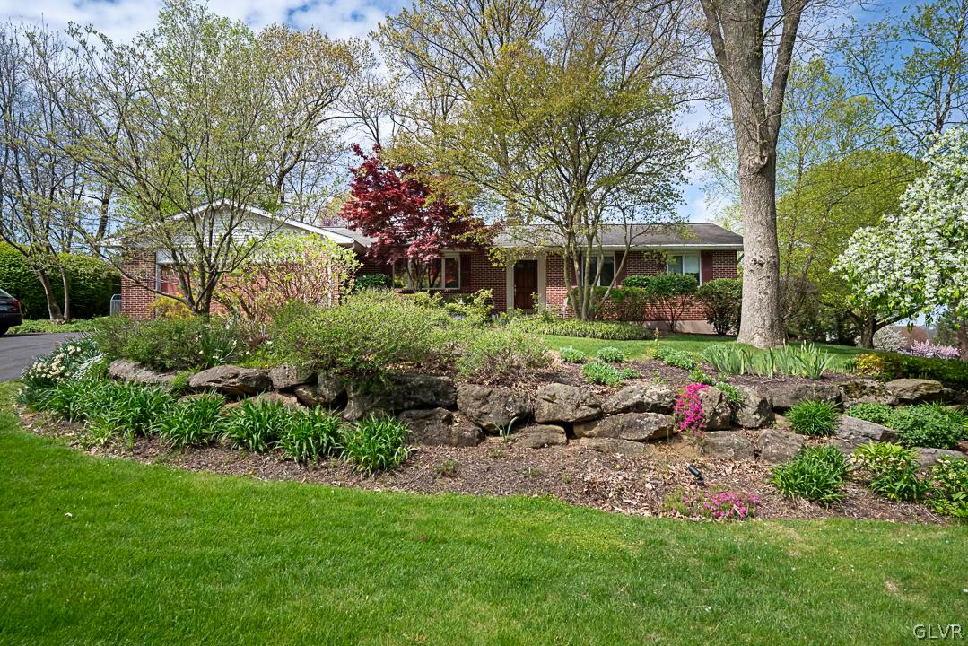 403 Georgetown Road Nazareth, PA 18064 - Photo 1 of 50 a view of a house with a yard and garden