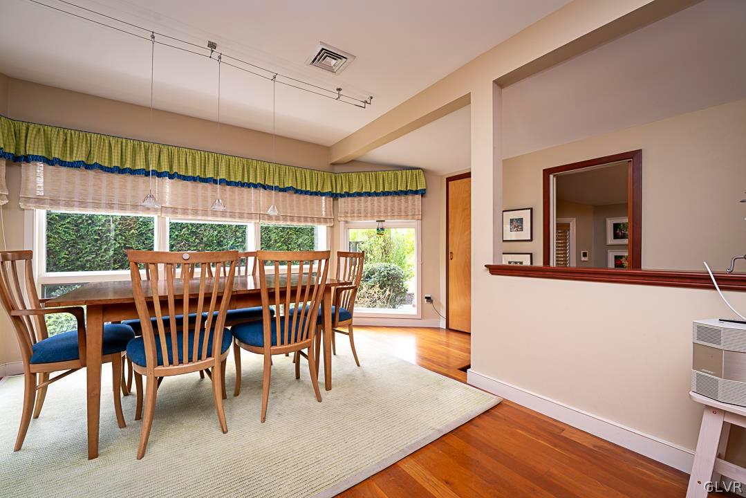 403 Georgetown Road Nazareth, PA 18064 - Photo 30 of 50 a dining room with furniture window and wooden floor
