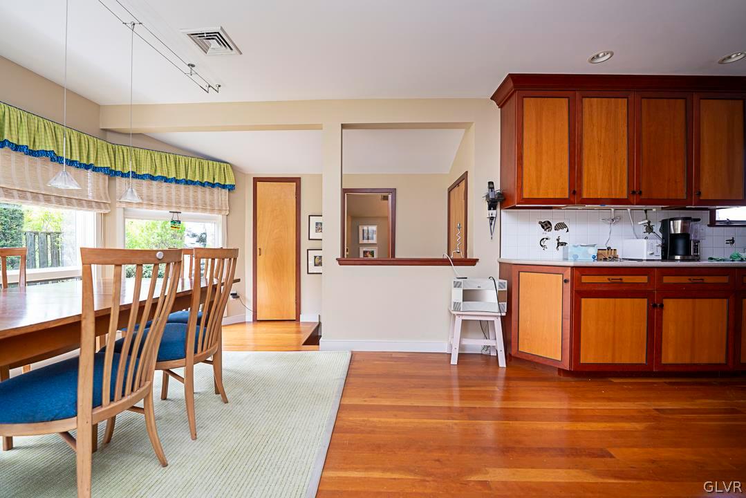 403 Georgetown Road Nazareth, PA 18064 - Photo 31 of 50 a view of a dining room with furniture window and wooden floor