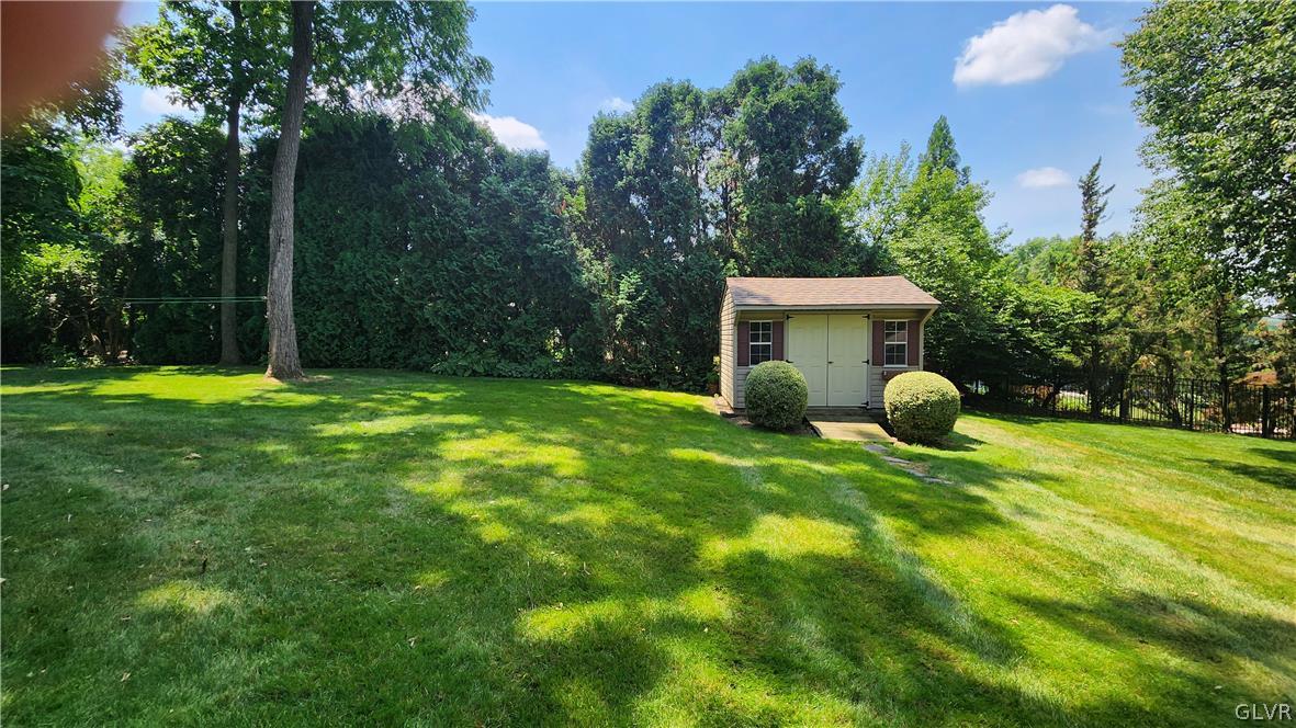 403 Georgetown Road Nazareth, PA 18064 - Photo 46 of 50 a backyard of a house with lots of green space