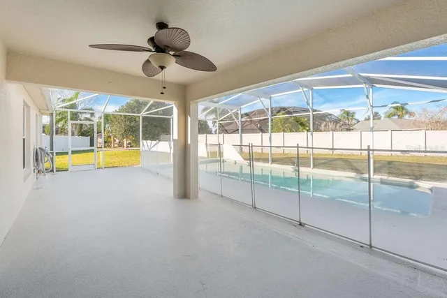 a view of a indoor garage