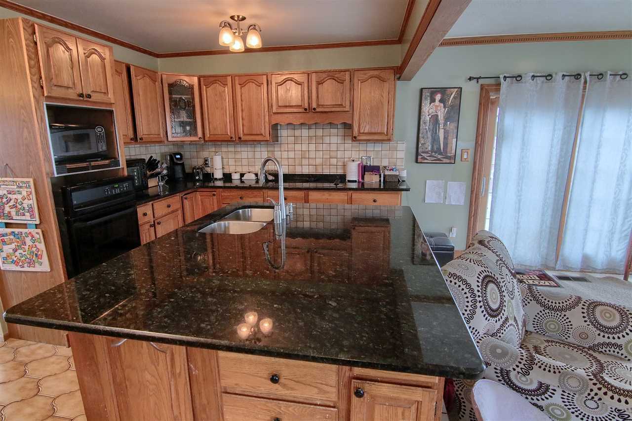 large kitchen island