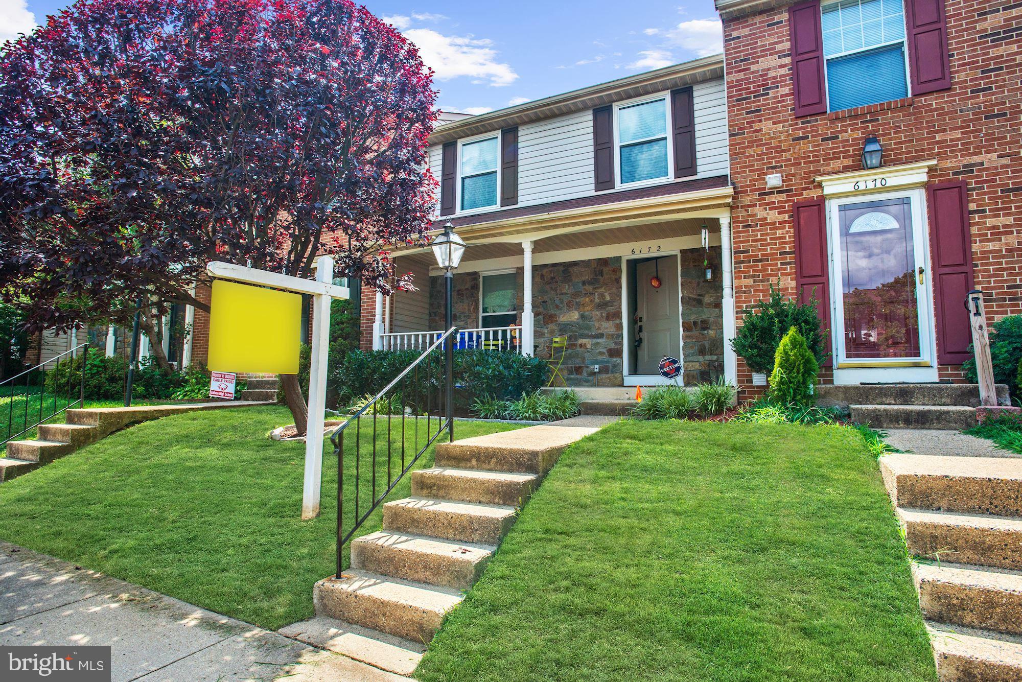 A quiet front porch to welcome you home