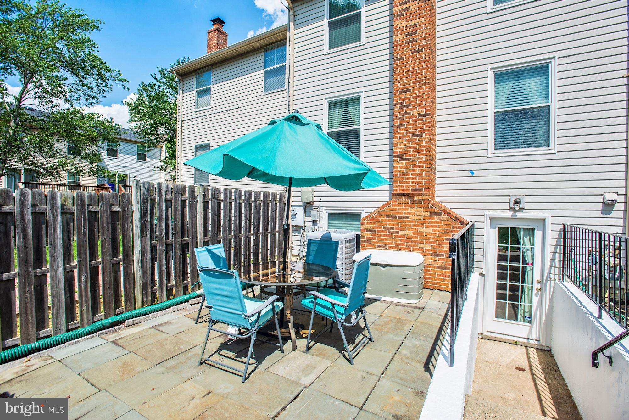 6172 Morning Glory Road Alexandria, VA 22310 - Photo 32 of 37 Privacy fencing surrounds your patio for relaxing