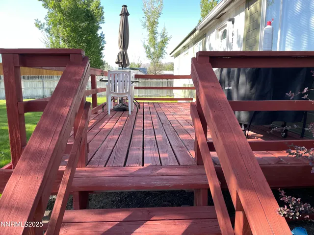 a view of outdoor space with seating