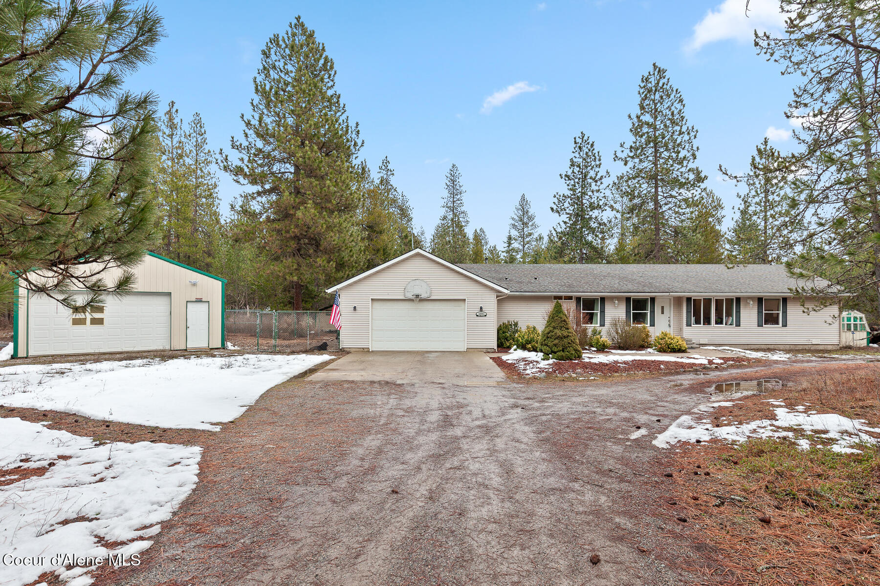 Single Level home on acreage