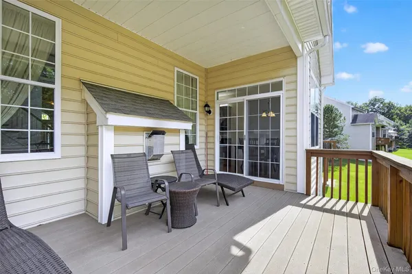 a house view with a outdoor space