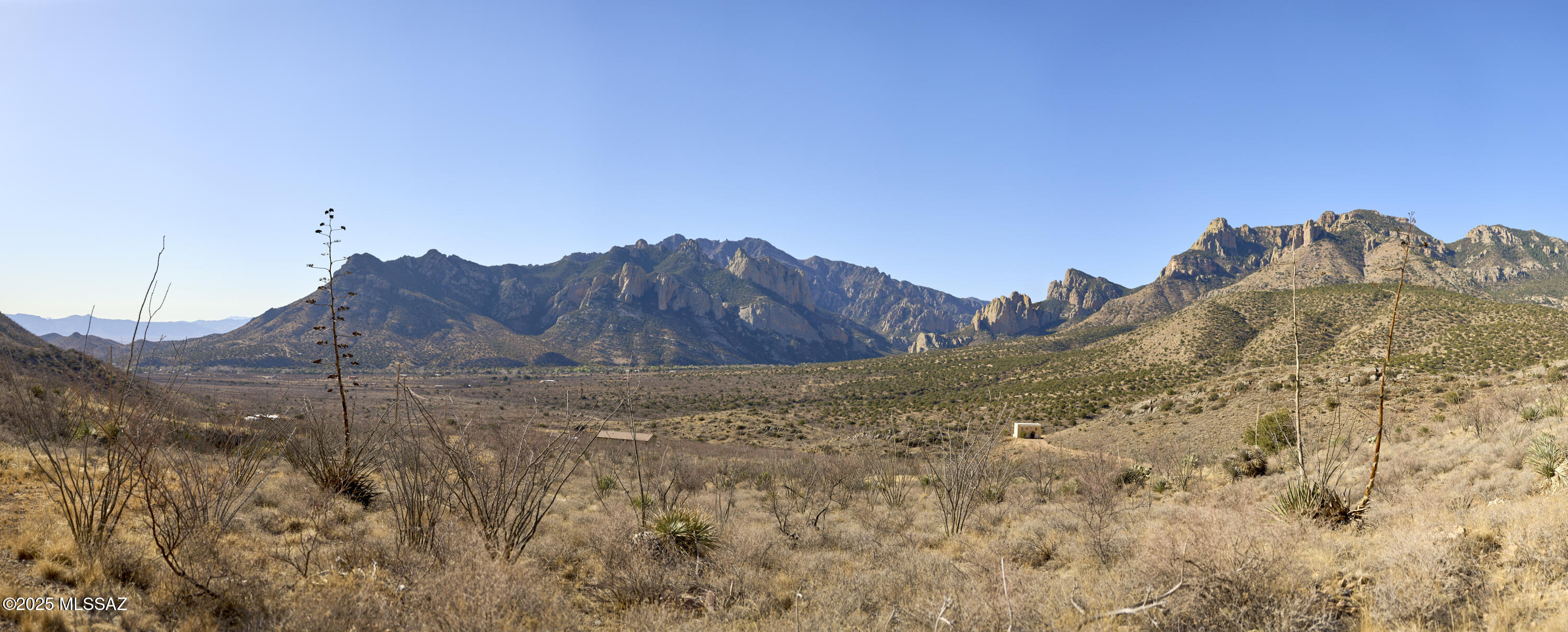 Tbd South Limestone Road San Simon, AZ 85632 - Photo 11 of 15 Panorama from cleared area