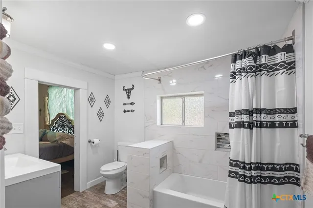 a bathroom with a toilet a sink and a bathtub