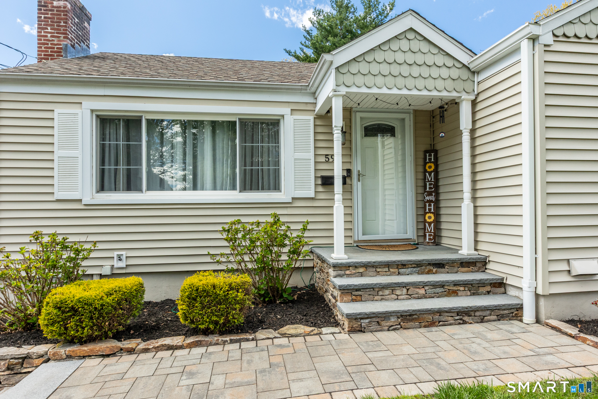 597 Wolcott Hill Road Wethersfield, CT 06109 - Photo 3 of 35 a front view of a house