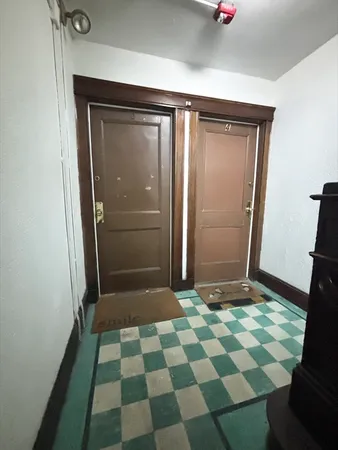 a view of an entryway