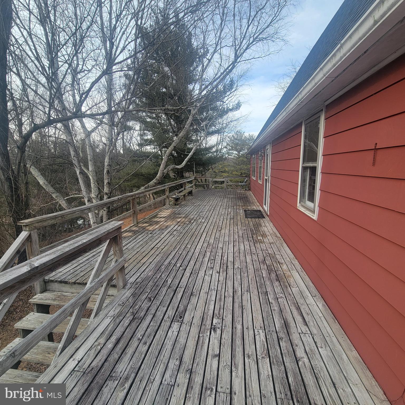 4227 Rupp Road Manchester, MD 21102 - Photo 25 of 31 a view of balcony with wooden floor and fence