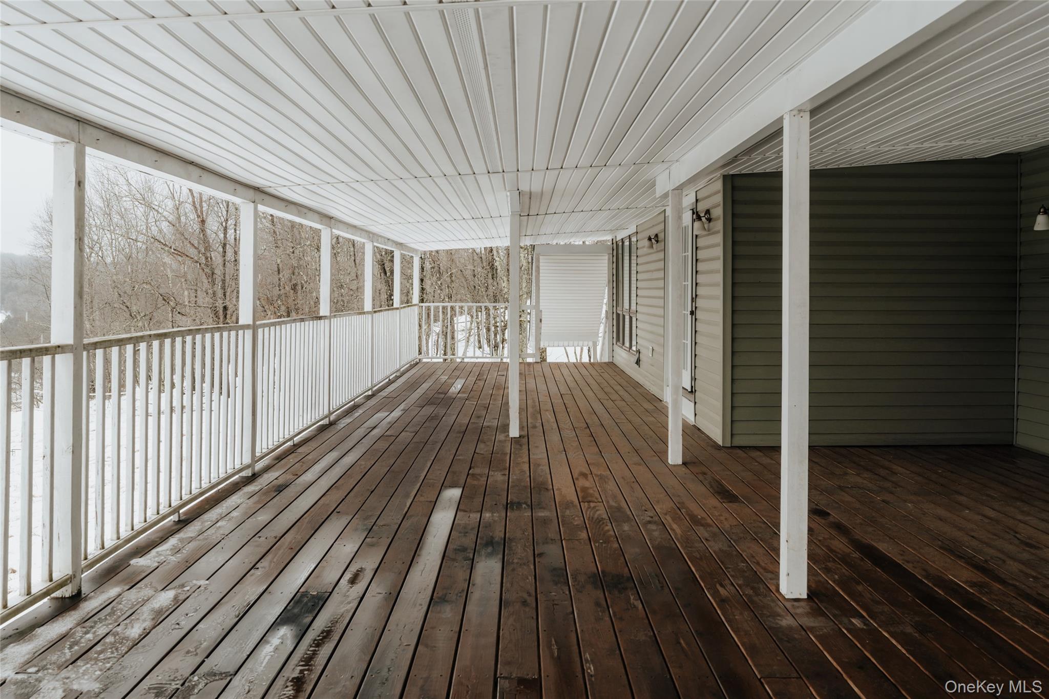 26 Beckys Hill Road Loch Sheldrake, NY 12759 - Photo 7 of 50 View of wooden terrace