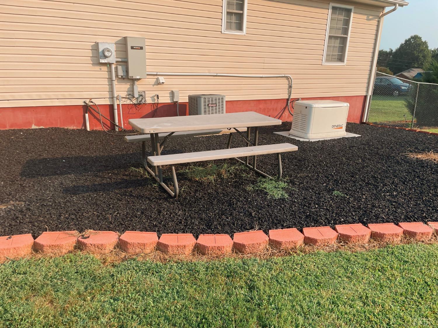 1009 Fall Creek Road Ringgold, VA 24586 - Photo 45 of 58 a view of a backyard with a sitting area