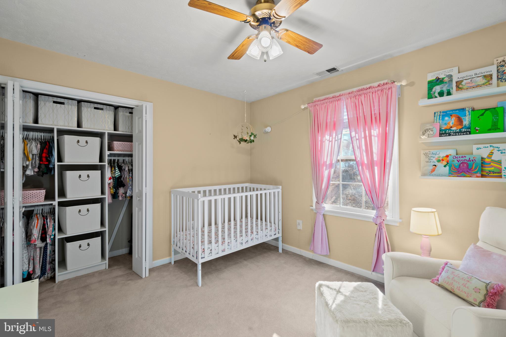 21894 Blue Ridge Mountain Road Paris, VA 20130 - Photo 32 of 39 3rd Bedroom with custom built-ins