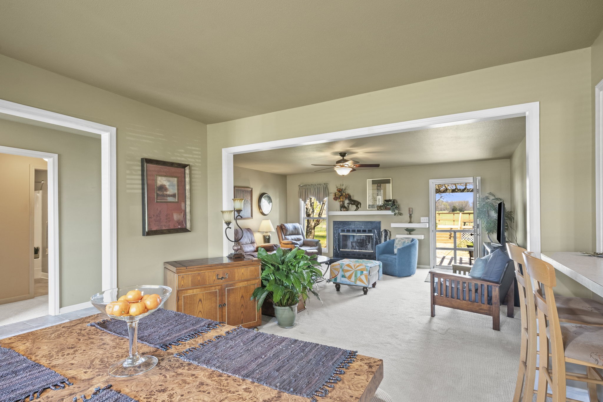 4760 Barren Plains Road Springfield, TN 37172 - Photo 27 of 47 a living room with furniture and a fireplace