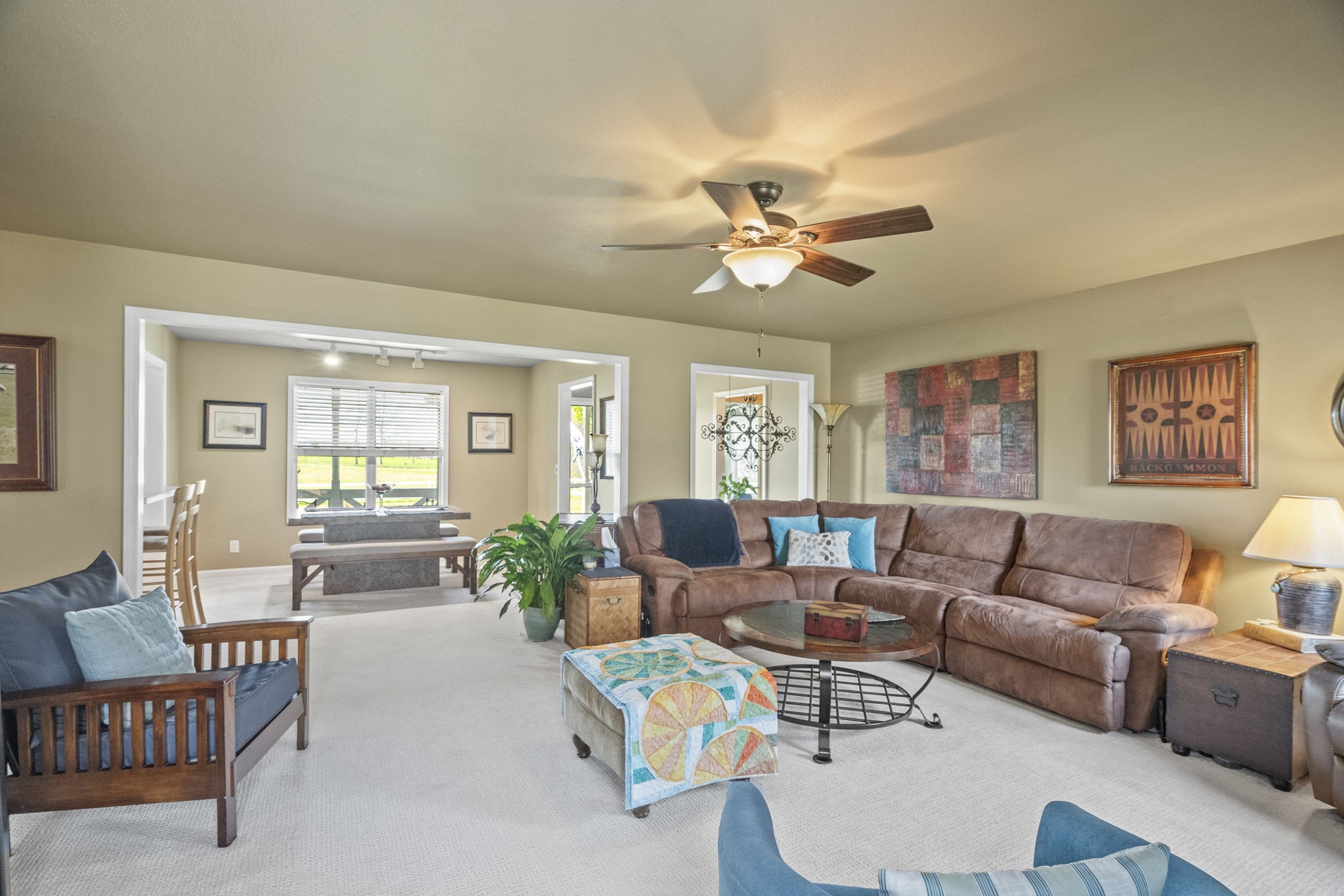 4760 Barren Plains Road Springfield, TN 37172 - Photo 29 of 47 a living room with furniture and a large window