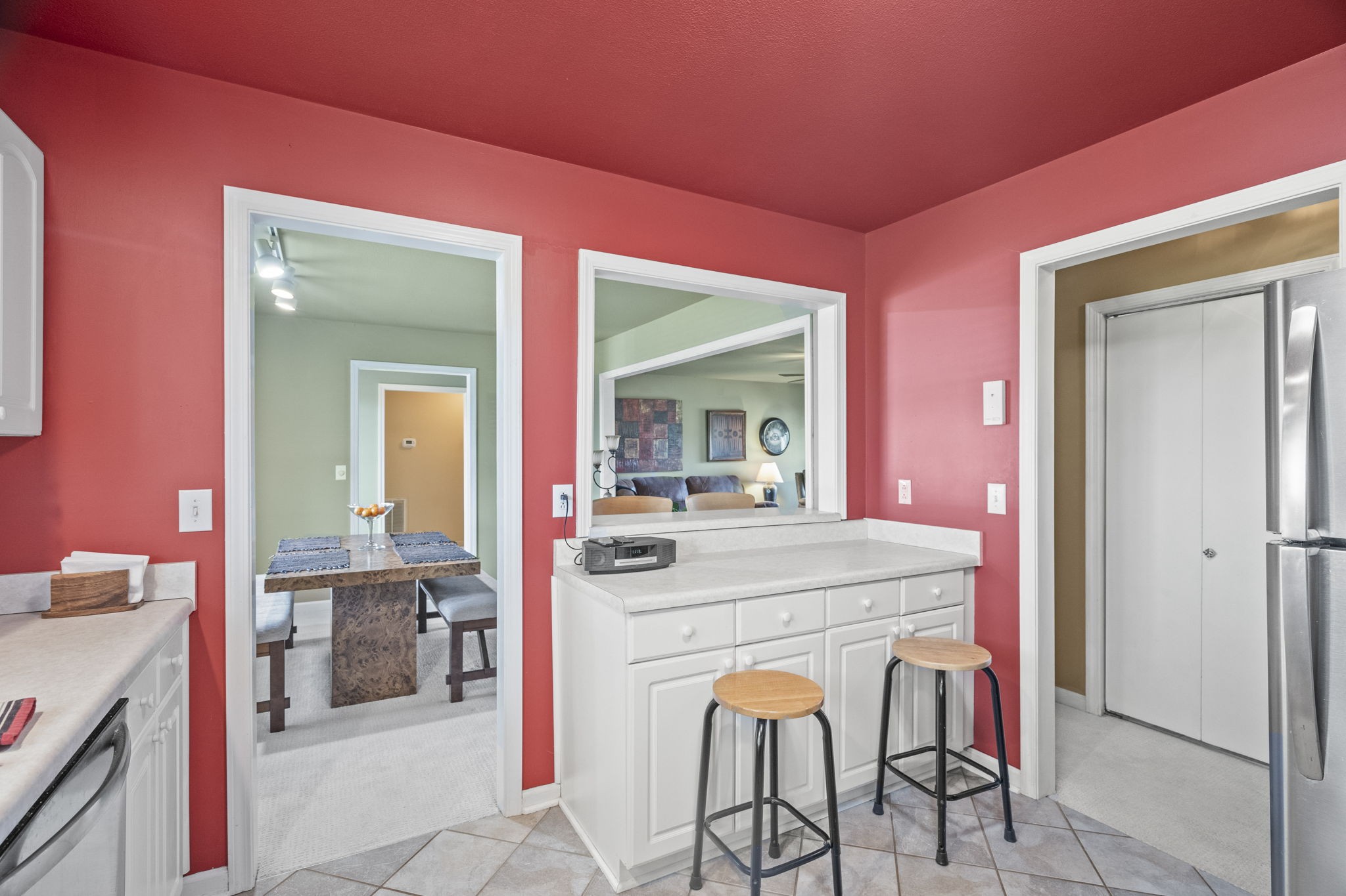 4760 Barren Plains Road Springfield, TN 37172 - Photo 33 of 47 a dining hall with a dining table and chairs