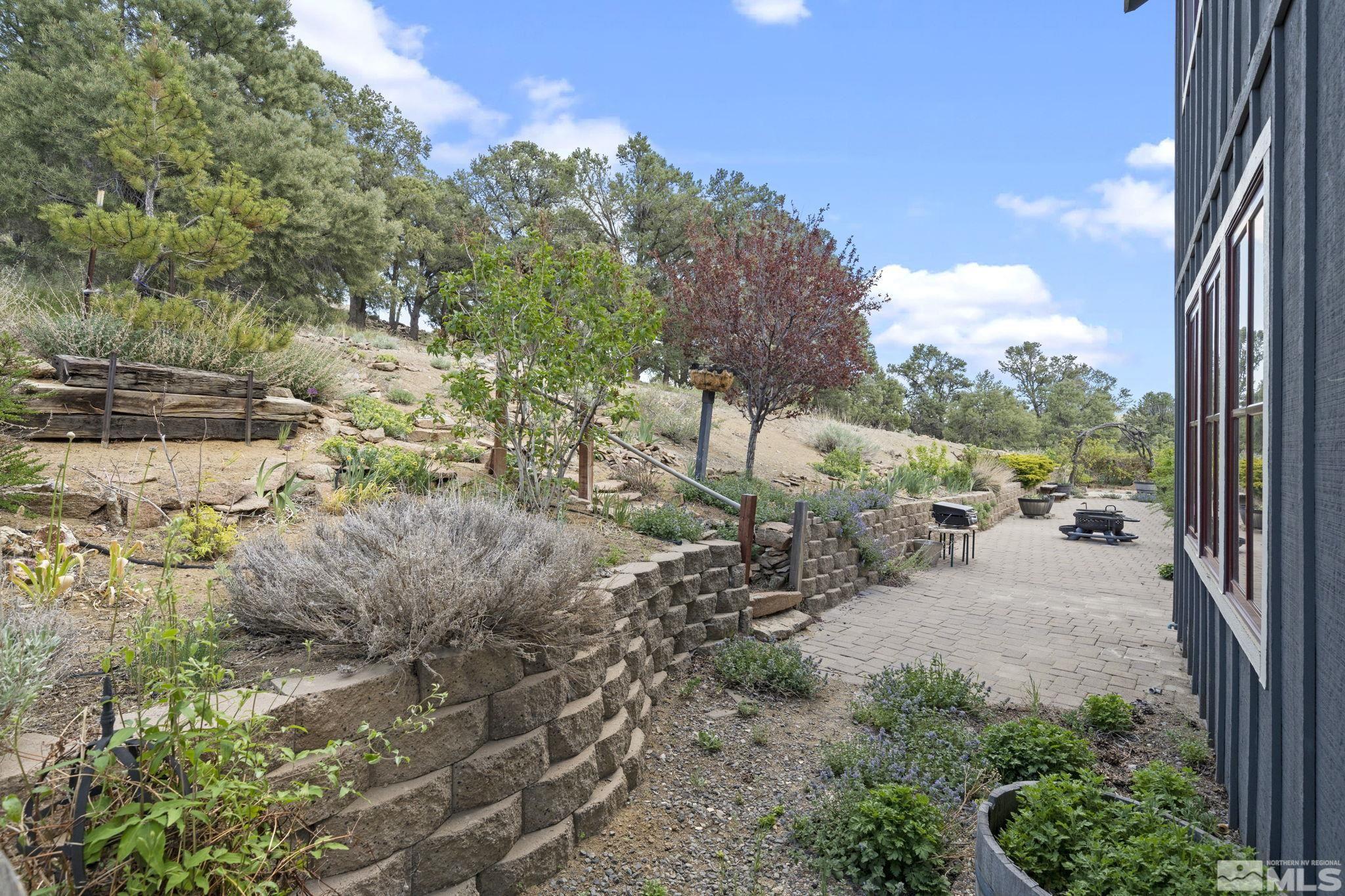 21410 Sazarac Road Reno, NV 89521 - Photo 28 of 38 a view of a backyard of the house