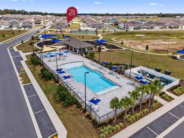 a view of a city with an ocean