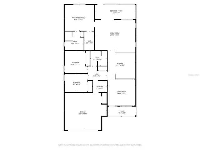 a picture of a bench in front of a mirror