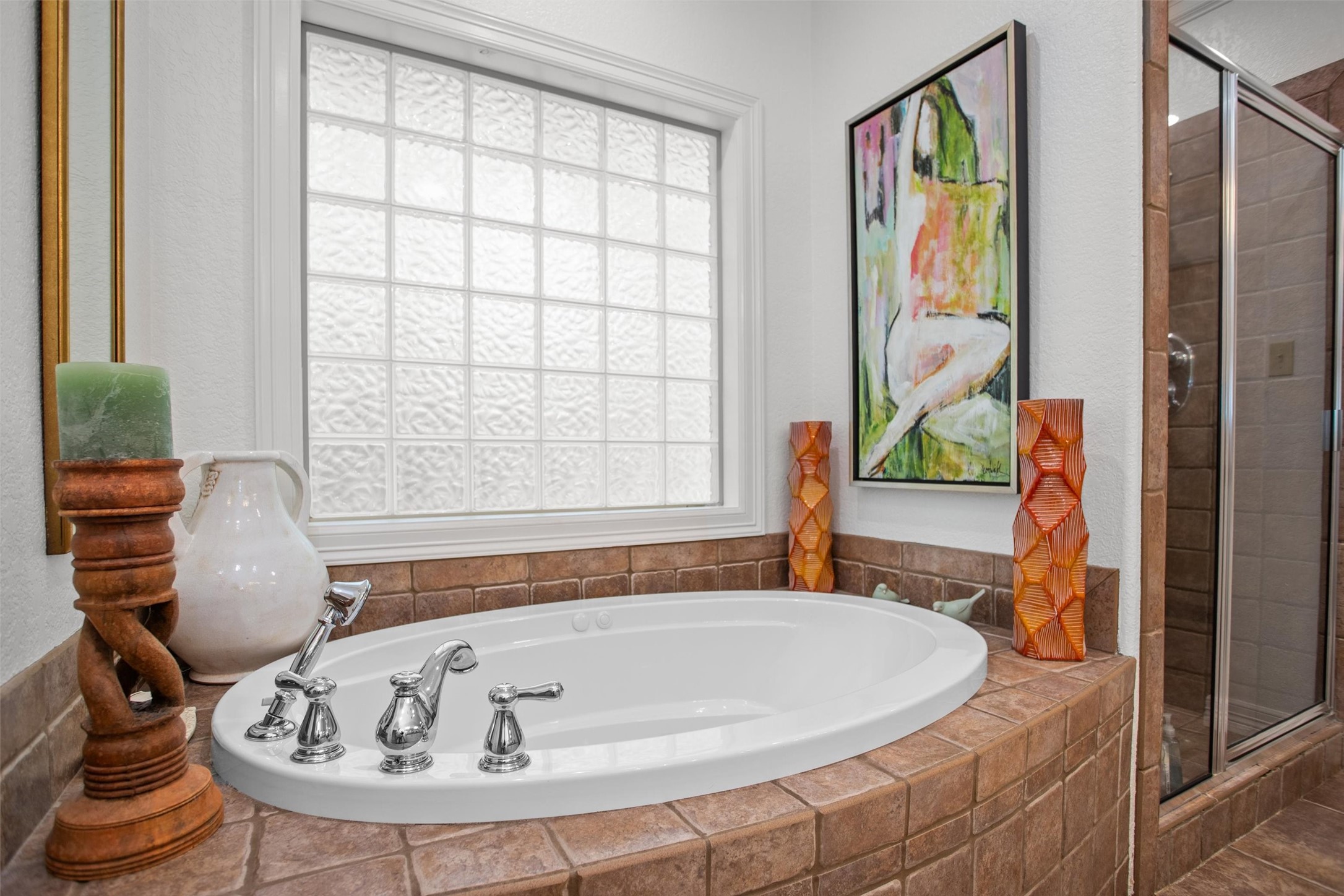 149 Redbud Circle Crockett, TX 75835 - Photo 22 of 43 a white bath tub sitting in a bathroom next to a window