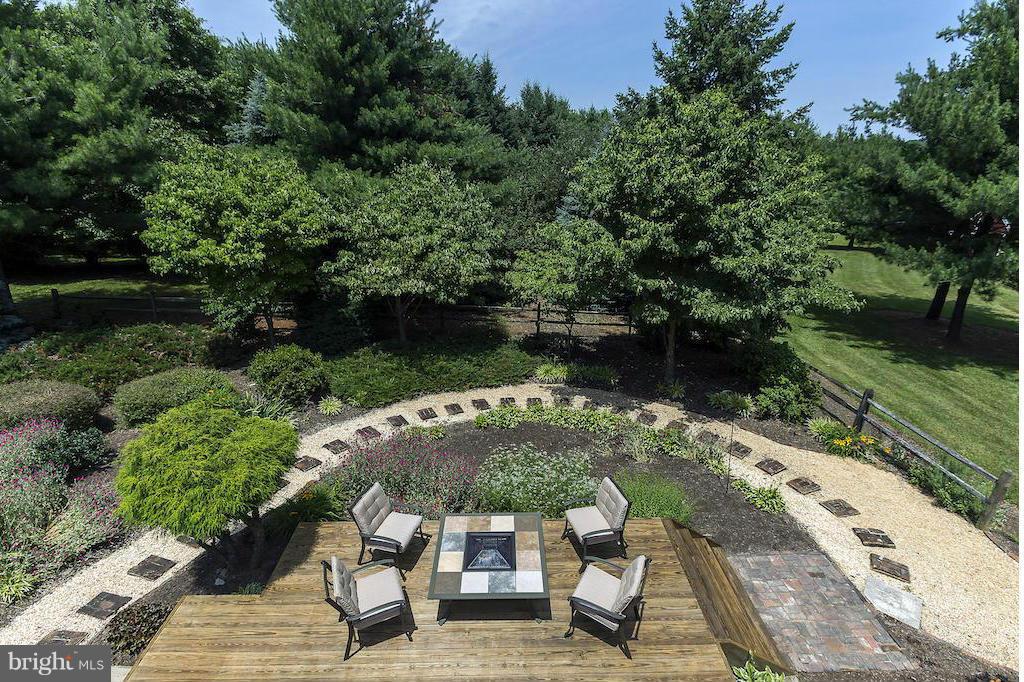 17600 Hardy Road Mount Airy, MD 21771 - Photo 28 of 30 Exterior (Rear) 2 tiered deck w/lush landscaping