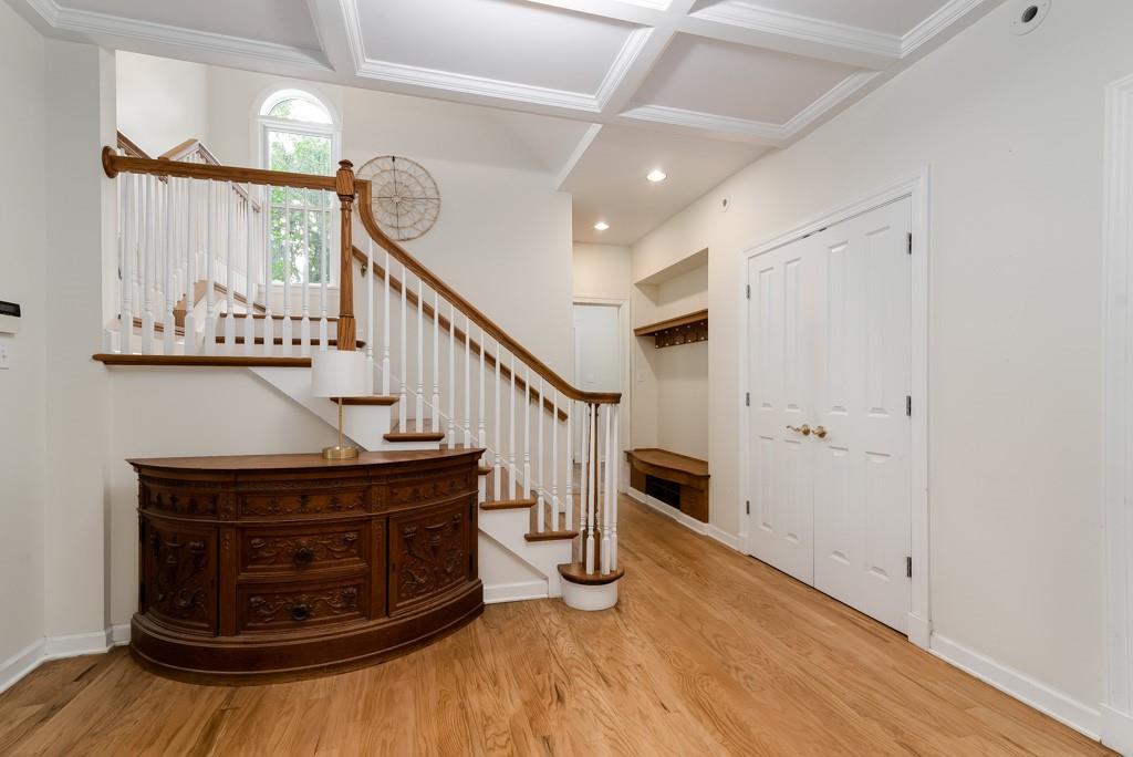 156 West Cruikshank Road Butler, PA 16002 - Photo 7 of 25 a view of entryway and hall with wooden floor