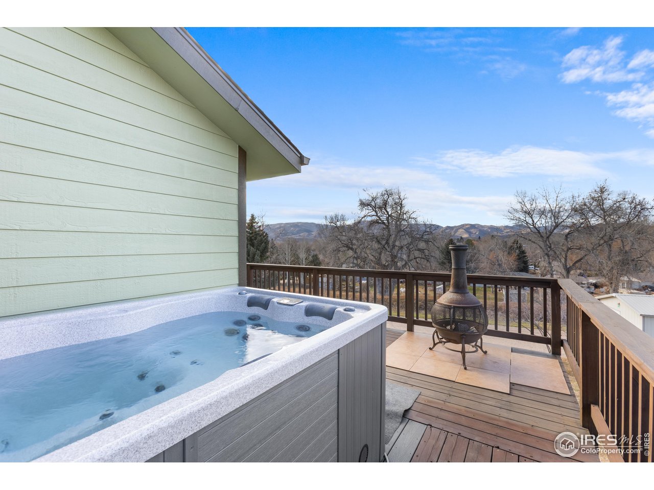 3308 Innisfree Lane Laporte, CO 80535 - Photo 12 of 50 a view of roof deck with furniture