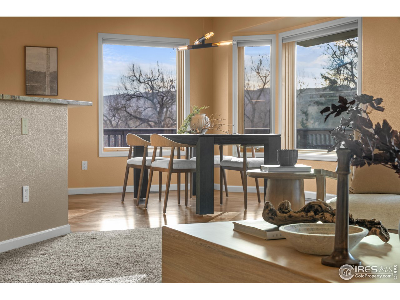 3308 Innisfree Lane Laporte, CO 80535 - Photo 41 of 50 a view of a workspace with furniture and a potted plant