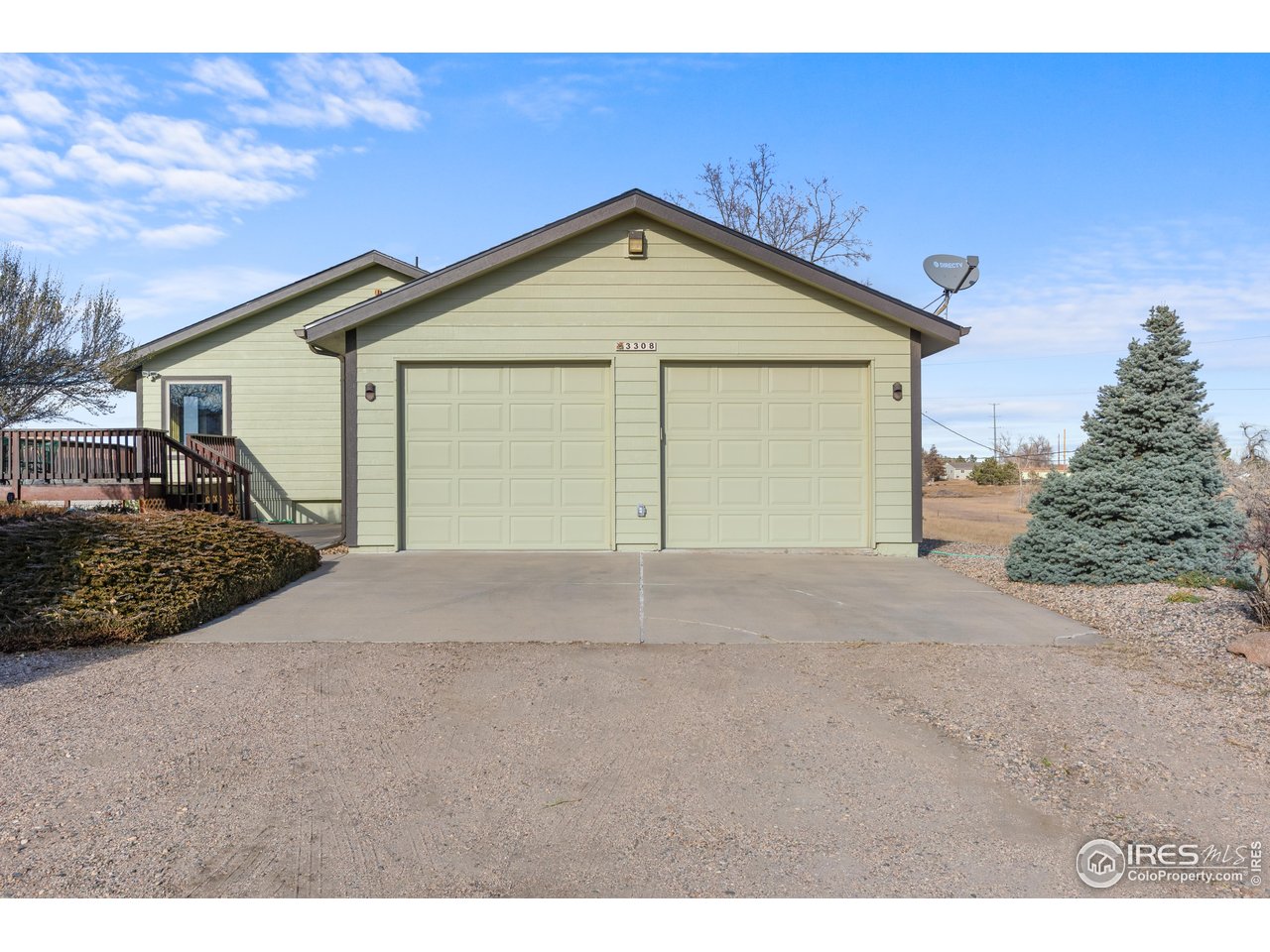 3308 Innisfree Lane Laporte, CO 80535 - Photo 6 of 50 a view of garage and yard