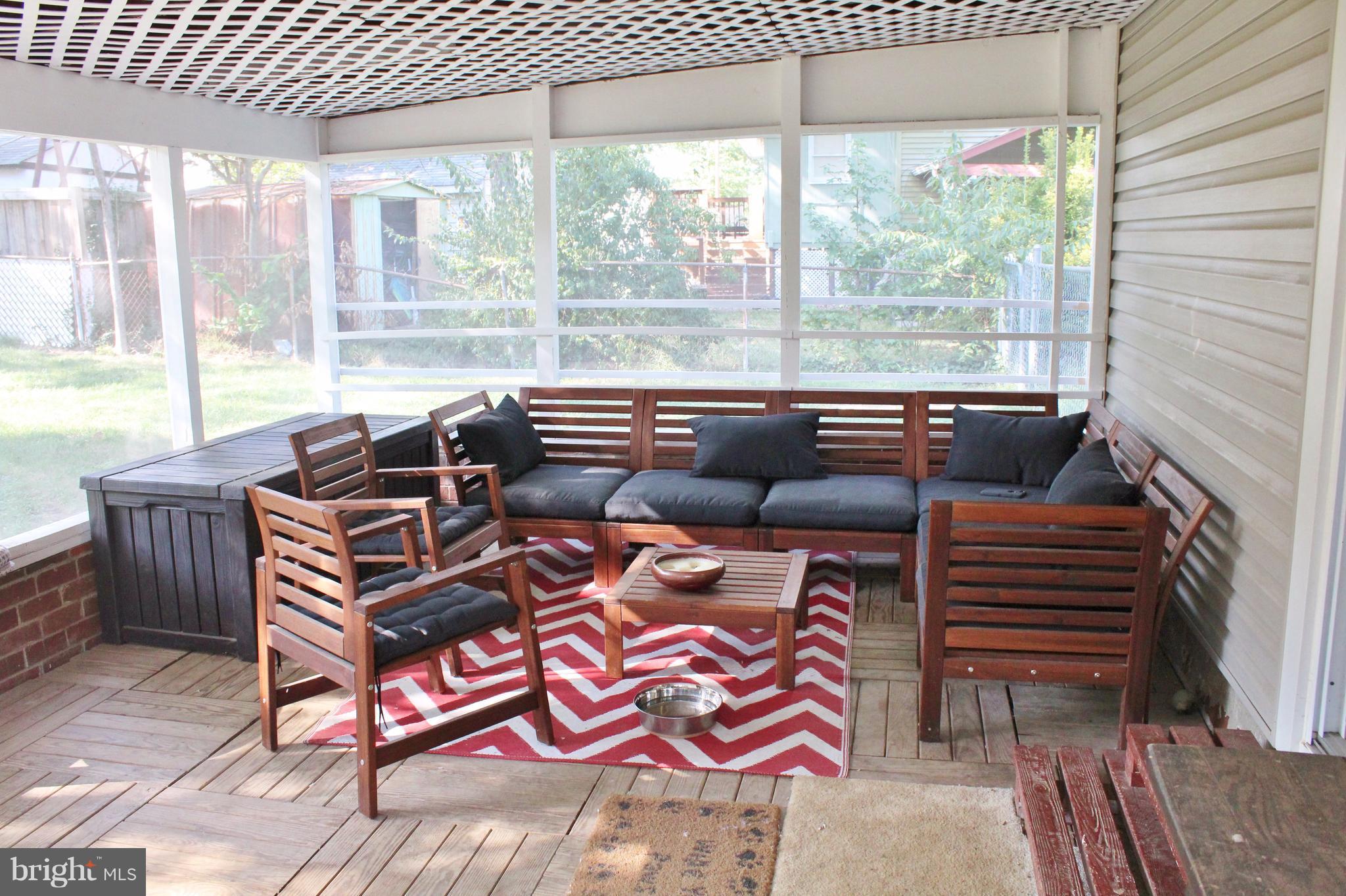 8008 Frye Road Alexandria, VA 22309 - Photo 20 of 30 Screened Patio Perfect for Relaxing Year Round!