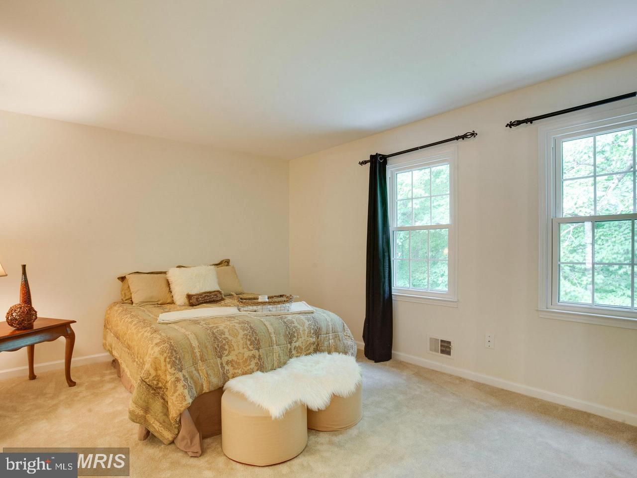 2424 Ansdel Court Reston, VA 20191 - Photo 14 of 25 Master bedroom looks to trees