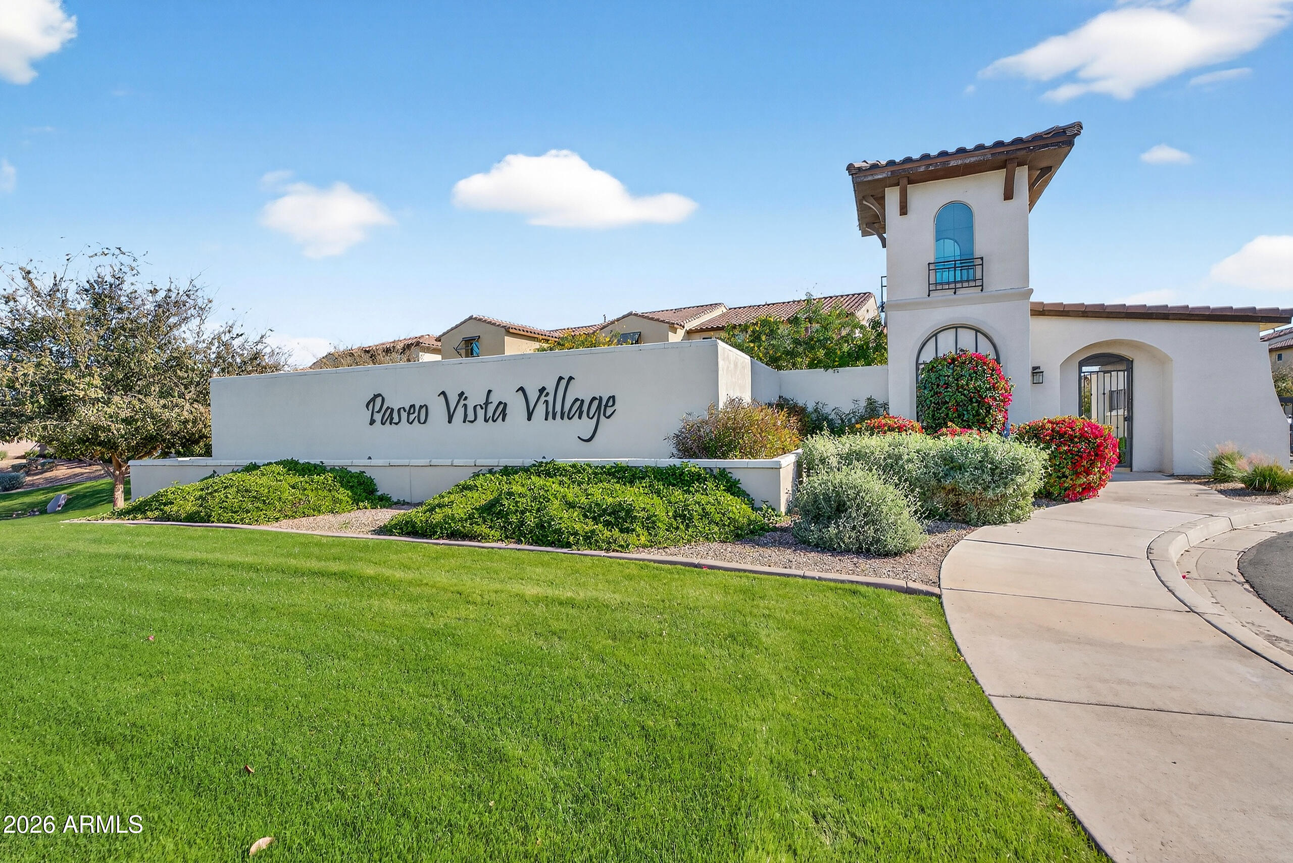 3855 South McQueen Road, Unit 59 Chandler, AZ 85286 - Photo 2 of 56 a front view of a house with garden