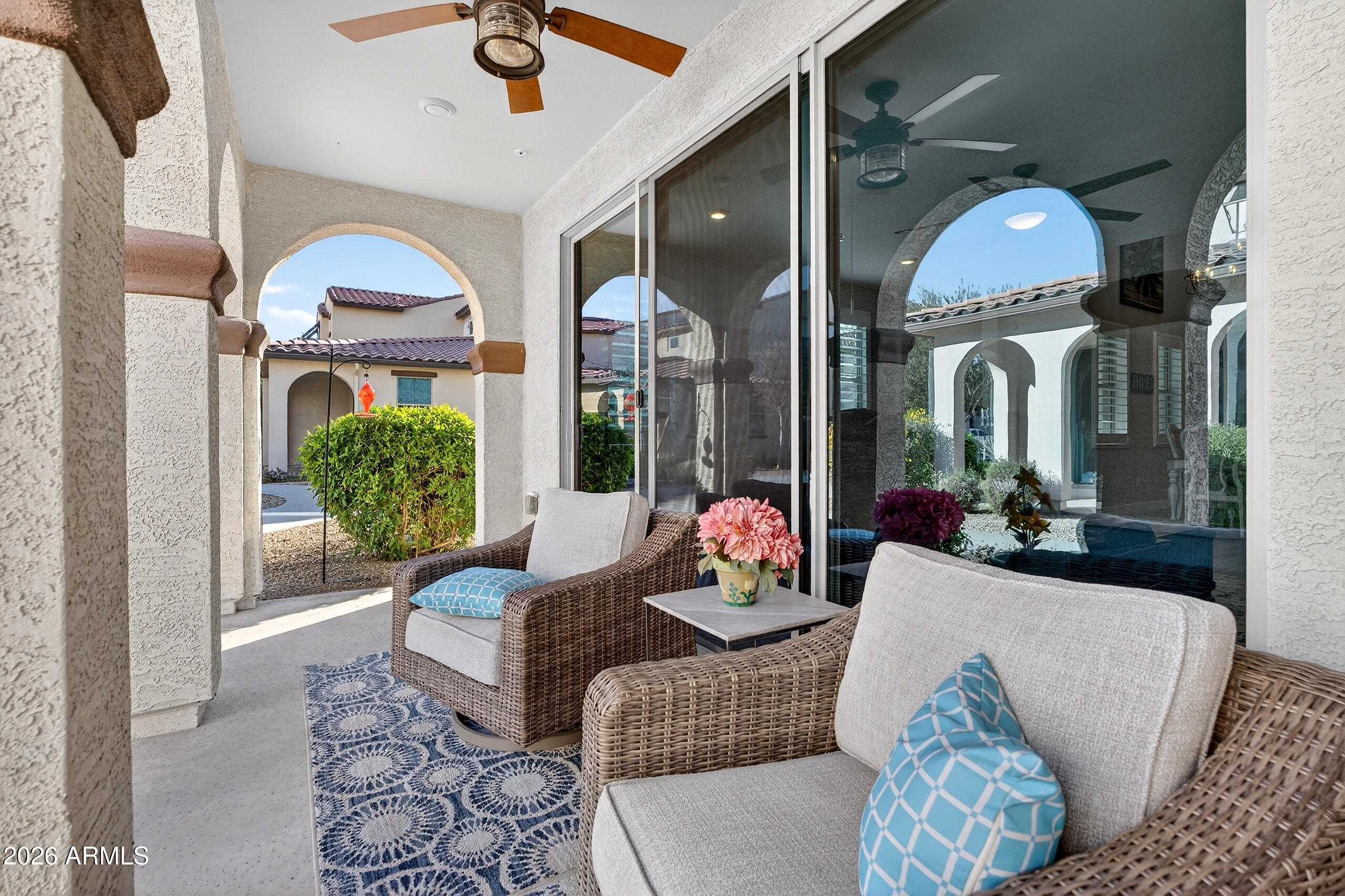 3855 South McQueen Road, Unit 59 Chandler, AZ 85286 - Photo 42 of 56 a living room with furniture and a chandelier