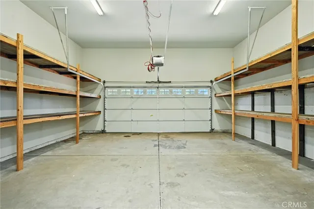 a view of a room with storage and utility