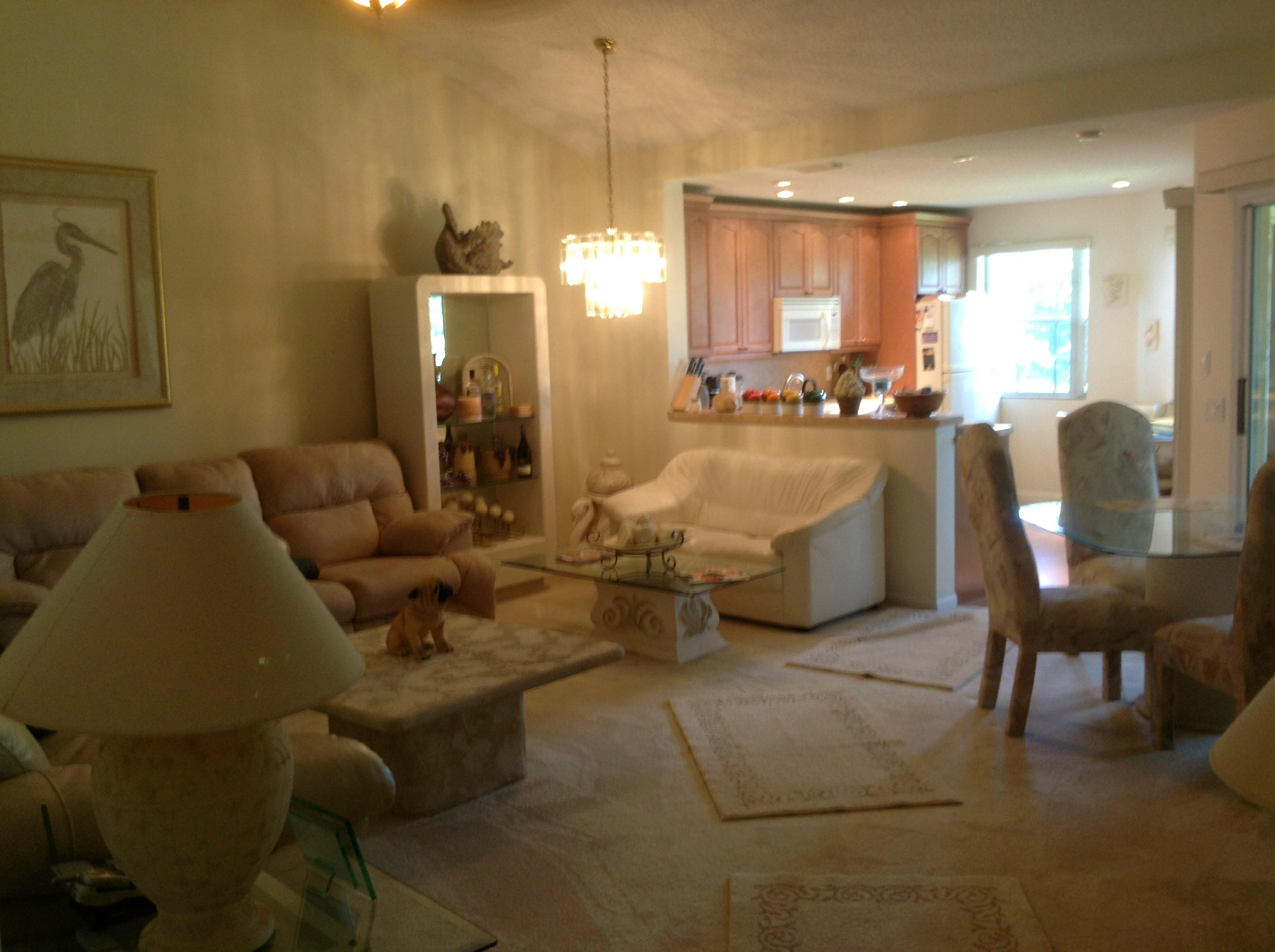 6711 Via Regina Boca Raton, FL 33433 - Photo 5 of 9 LIVING ROOM