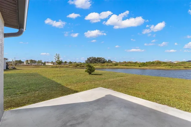 a view of an ocean and beach