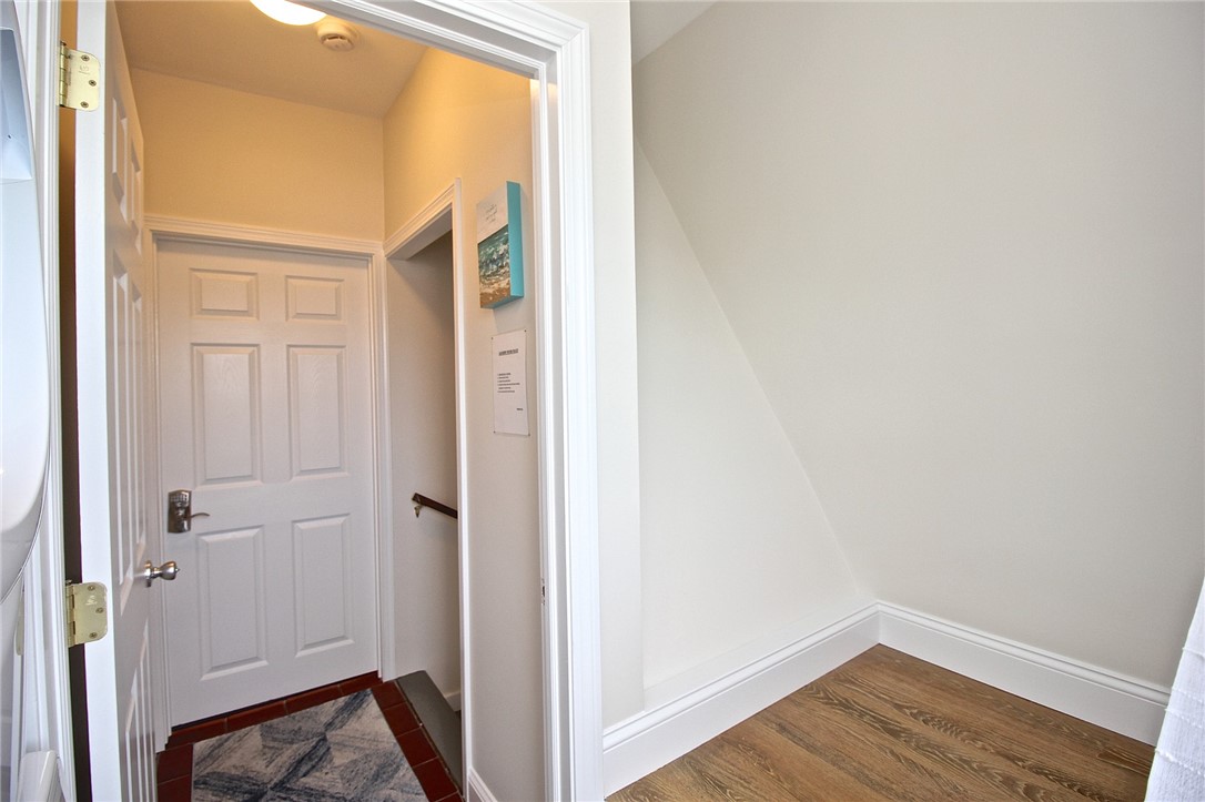 668 Thames Street, Unit 3 Newport, RI 02840 - Photo 10 of 47 Front Door Apartment 3 view from Laundry