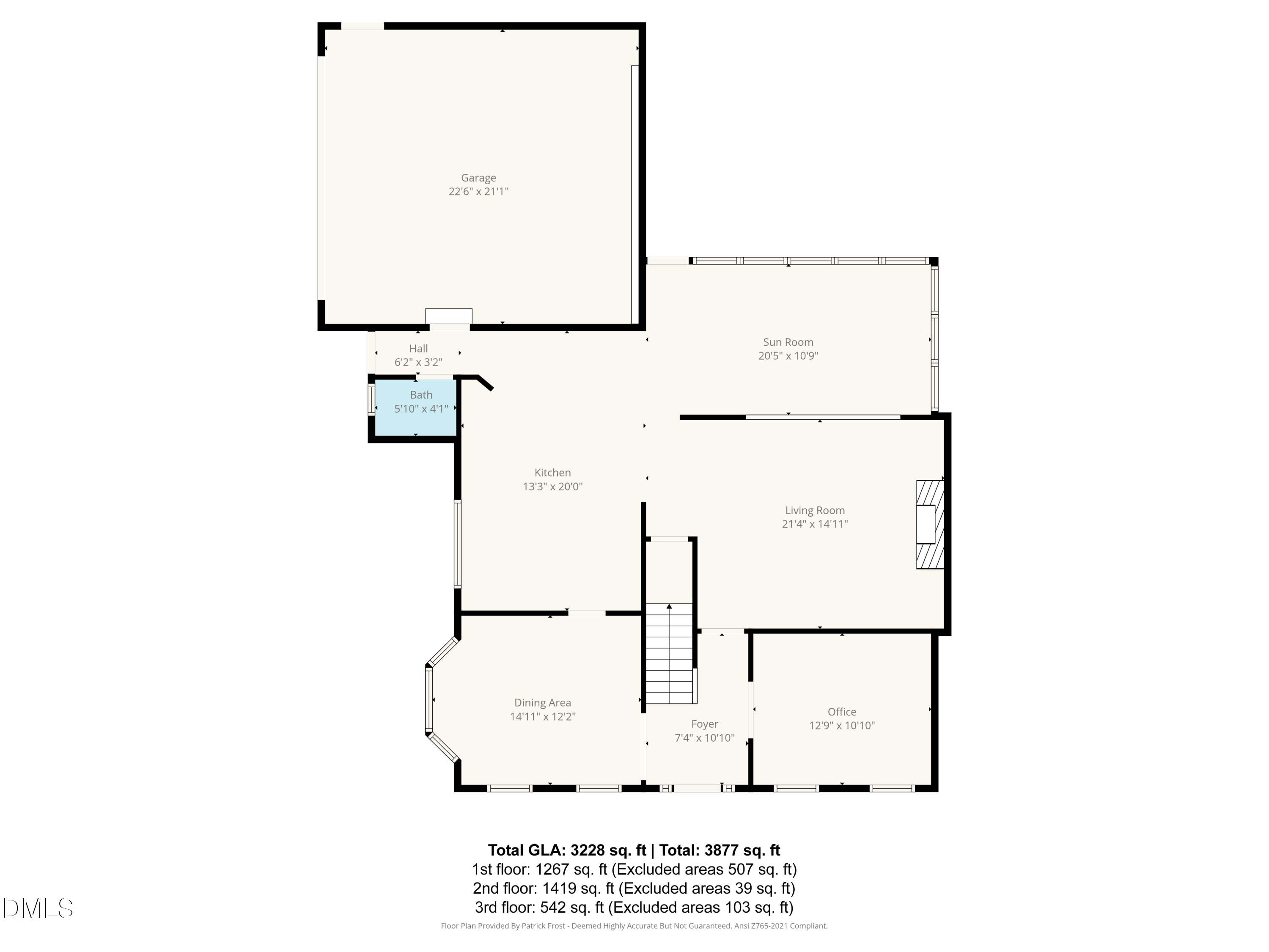 415 Fairview Road Apex, NC 27502 - Photo 52 of 55 1st Floor