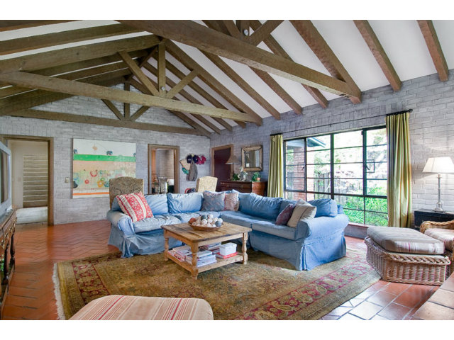 325 Princeton Road Menlo Park, CA 94025 - Photo 3 of 15 a living room with furniture and a large window
