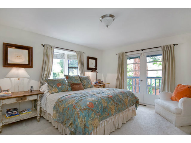 325 Princeton Road Menlo Park, CA 94025 - Photo 7 of 15 a bedroom with a bed a couch and a window